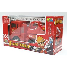 Kyops Itfaiye Aracı Merdivenli Pilli Işıklı Sesli Çarp Dön - 175B-2 (Lisinya)