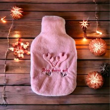 Mercansa 2 Litrelik Geyikli Model Peluş Kılıflı Sıcak Su Torbası