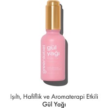 Green Label Gül Yağı 30 ml - Doğal ve Saf Bitkisel Yağ, Cilt ve Saç Bakımı için İdeal