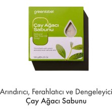 Green Label Çay Ağacı Sabunu Natural Sivilce ve Akne Karşıtı 120 Gr.