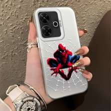 HONTINGA Xiaomi Redmi 13X ile Uyumlu Kılıfı Silikon Kenar Sert Arka Düşüme Önleyici Basitlik Anti Düşme Kamera Korumali Spider Man Desen Telefon Kılıfı Kadın ve Erkek Için Uygundur K1-0576