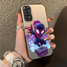 HONTINGA Xiaomi Redmi Note 11S ile Uyumlu Kılıfı Silikon Kenar Sert Arka Düşüme Önleyici Basitlik Anti Düşme Kamera Korumali Spider Man Desen Telefon Kılıfı Kadın ve Erkek Için Uygundur K1-0576