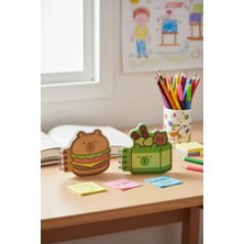 Miniso Pişirme Serisi Figürlü Telli Not Defteri- Mimi Bara