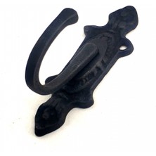 MiraLive Antika Tarz Dekoratif Pirinç Perdelik Askı -  Oksit