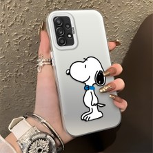 HONTINGA Samsung Galaxy A52 ile Uyumlu Kılıfı Silikon Kenar Sert Arka Düşüme Önleyici Basitlik Anti Düşme Kamera Korumali Monica Desen Telefon Kılıfı Kadın ve Erkek Için Uygundur K1-0574