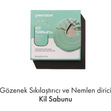 Green Label Doğal Mineralli Kil Sabunu 120 gr – Gözenek Sıkılaştırıcı, Nemlendirici ve Dermatolojik Olarak Test Edilmiş