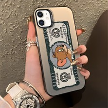 HONTINGA iPhone 12 ile Uyumlu Kılıfı Silikon Kenar Sert Arka Düşüme Önleyici Basitlik Anti Düşme Kamera Korumali Kedi ve Fare Desen Telefon Kılıfı Kadın ve Erkek Için Uygundur K1-0572