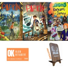 Papkin Serisi 3 Kitap Set - Gizemli Şato - Korsanlardan Kaçış - Korkunç Deney