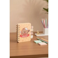 Miniso Pişirme Serisi A7 Telli Not Defteri (80 Yaprak)