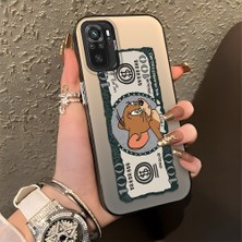 HONTINGA Xiaomi Redmi Note 10S ile Uyumlu Kılıfı Silikon Kenar Sert Arka Düşüme Önleyici Basitlik Anti Düşme Kamera Korumali Kedi ve Fare Desen Telefon Kılıfı Kadın ve Erkek Için Uygundur K1-0572