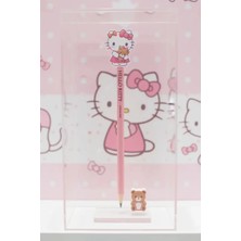 Miniso Sanrio Lisanslı Hello Kitty Kalem & Silgi Seti Pembe Sevimli Tasarım Kırtasiye
