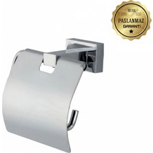 Premium Pirinç Katre Kapaklı Kağıtlık