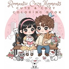 Koalanın Çantası Romantic Cozy Moment - 21X21 cm Boyama Kitabı - Gençler ve Yetişkinler Için