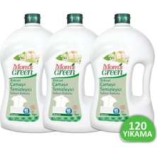 Mom's Green 3'lü Set Bitkisel Çamaşır Temizleyici 120 Yıkama- Sabun Kokulu Eco