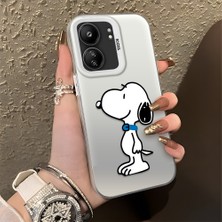 HONTINGA Poco C65 ile Uyumlu Kılıfı Silikon Kenar Sert Arka Düşüme Önleyici Basitlik Anti Düşme Kamera Korumali Monica Desen Telefon Kılıfı Kadın ve Erkek Için Uygundur K1-0574