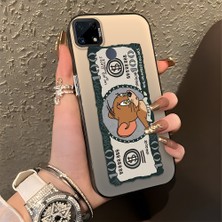 HONTINGA Realme C25 ile Uyumlu Kılıfı Silikon Kenar Sert Arka Düşüme Önleyici Basitlik Anti Düşme Kamera Korumali Kedi ve Fare Desen Telefon Kılıfı Kadın ve Erkek Için Uygundur K1-0572