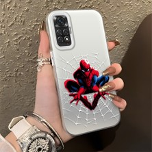 HONTINGA Xiaomi Redmi Note 11S ile Uyumlu Kılıfı Silikon Kenar Sert Arka Düşüme Önleyici Basitlik Anti Düşme Kamera Korumali Spider Man Desen Telefon Kılıfı Kadın ve Erkek Için Uygundur K1-0576