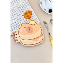 Miniso Pişirme Serisi Figürlü Telli Not Defteri- Mimi Bara Souffle