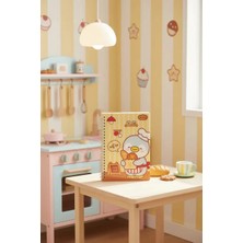 Miniso Pişirme Serisi A5 Telli Not Defteri (Mini Pen Cook)