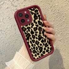 HONTINGA iPhone 14 Pro Max ile Uyumlu Kılıfı Düşüme Önleyici Basitlik Anti Düşme Kamera Korumali Pardesü Deseni Bordo Desen Yumuşak Silikon Telefon Kılıfı Kadın ve Erkek Için Uygundur K2-7118