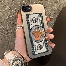 HONTINGA iPhone 8 ile Uyumlu Kılıfı Silikon Kenar Sert Arka Düşüme Önleyici Basitlik Anti Düşme Kamera Korumali Kedi ve Fare Desen Telefon Kılıfı Kadın ve Erkek Için Uygundur K1-0572