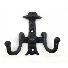 MiraLive Antika Tarz Dekoratif Pirinç Gemici Askı - 85X94 Mm, Oksit