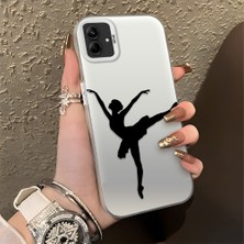 HONTINGA Samsung Galaxy A03 ile Uyumlu Kılıfı Silikon Kenar Sert Arka Düşüme Önleyici Basitlik Anti Düşme Kamera Korumali Bale Desen Telefon Kılıfı Kadın ve Erkek Için Uygundur K1-0573