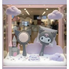 Miniso Sanrio Lisanslı Kuromi Masaj Etkili Saç Fırçası
