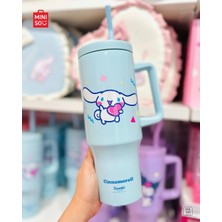 Miniso Sanrio Lisanslı Pipetli Çift Cidarlı Termos 1200 Ml- Cinnamoroll