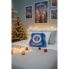 Miniso Disney Zootropolis Lisanslı Polis Rozetli Yastık (Komiser Judy)