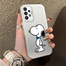 HONTINGA Samsung Galaxy A73 ile Uyumlu Kılıfı Silikon Kenar Sert Arka Düşüme Önleyici Basitlik Anti Düşme Kamera Korumali Monica Desen Telefon Kılıfı Kadın ve Erkek Için Uygundur K1-0574