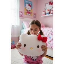 Miniso Sanrio Lisanslı Hello Kitty Çilek Serisi Baş Şeklinde Yastık