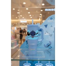 Miniso Disney Lilo&stitch Lisanslı Sevimli Yüz Serisi Çift Cidarlı Şişe