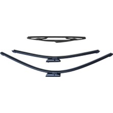 Silbak Peugeot Expert Traveller 2017-2024 Ön Cam Arka Cam Silecek Seti