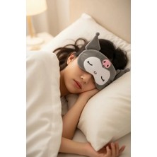 Miniso Sanrio Lisanslı Kuromi Puffy Fluffy Uyku Maskesi
