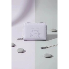 Miniso Little Bear Serisi Fermuarlı Mini Bozuk Para Çantası (Mor)