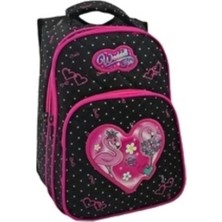 Siyah Benekli Ilkokul Çantası Filamıngo 5052 Özkara Çanta