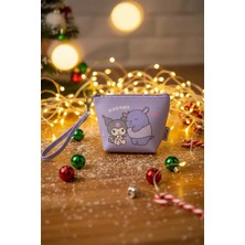 Miniso Sanrio Lisanslı Kuromi Mini Bozuk Para Çantası