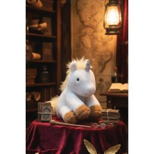 Miniso Harry Potter Lisanslı Oturan Peluş Oyuncak (Unicorn) 27CM