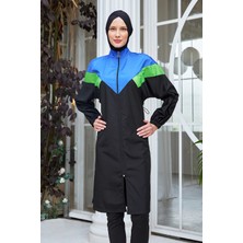 Maresiva Tam Kapalı Tesettür Mayo 2405 Siyah