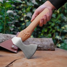 Köse Mehmet Pati Desenli Özel Kamp Baltası 27 cm