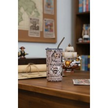 Miniso One Piece Serisi Pipetli Çelik Matara 550 ml