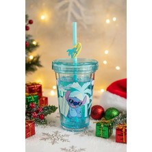 Miniso Disney Lilo&stitch Lisanslı Plastik Su Kabı 320ML (Stitch)