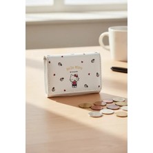 Miniso Sanrio Lisanslı Hello Kitty Sevimli Kapaklı Bozuk Para Cüzdanı