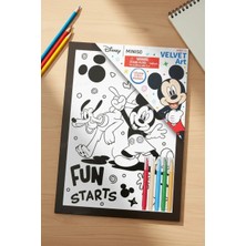 Miniso Disney Mickey Mouse Lisanslı Boyama Seti