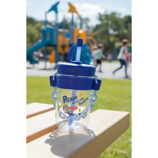 Miniso Disney Zootropolis Lisanslı Askılı Pipetli Plastik Su Kabı 550ML(JUDY)