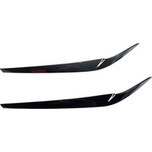 Ramm Bmw G30 Far Kaşı Sağ + Sol Parlak Siyah