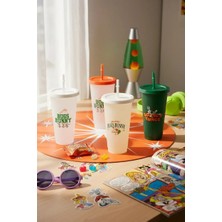 Miniso Bugs Bunny Retro Serisi Pipetli Plastik Şişe Seti