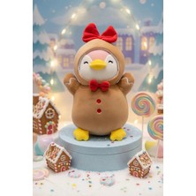 Miniso Mini Family Serisi Gingerbread Man Peluş Oyuncak - Pembe Penpen