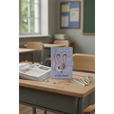 Miniso Disney Zootropolis Lisanslı A5 3D Figürlü Manyetik Defter